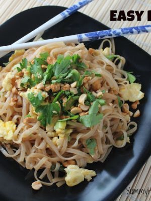 Easy Vegetable Pad Thai