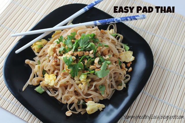 Easy Vegetable Pad Thai Easy Vegetable Pad Thai