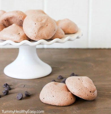 Double Chocolate Meringue Cookies