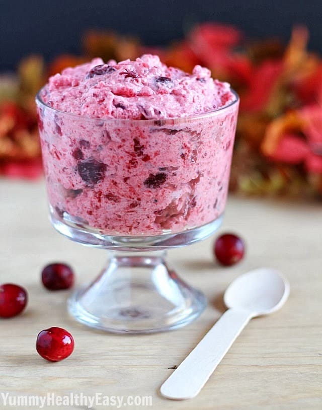 Cranberry Fluff is an easy side dish with only 4 ingredients that's perfect for Thanksgiving or any dinner of the year! Cranberry Fluff is an easy side dish with only 4 ingredients that's perfect for Thanksgiving or any dinner of the year!