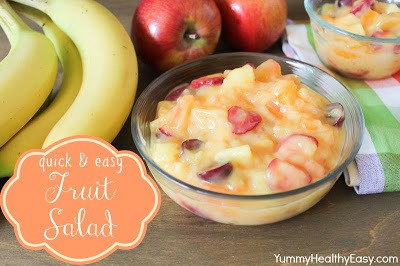 Quick and Easy Fruit Salad Easy fruit salad