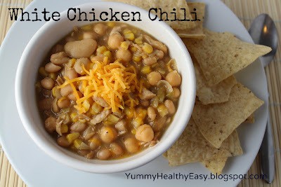 White Chicken Chili Easy stove top white chicken chili