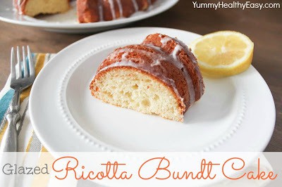 Glazed Ricotta Bundt Cake