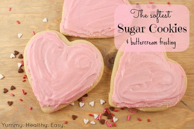 The Softest Sugar Cookies and Buttercream Frosting Best ever sugar cookies