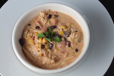 Easy Crock Pot Cream Cheese Chicken Chili Easy Crock Pot Cream Cheese Chicken Chili