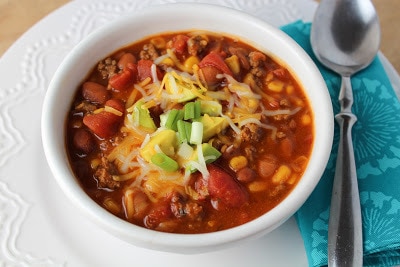Skinny Crock Pot Taco Stew