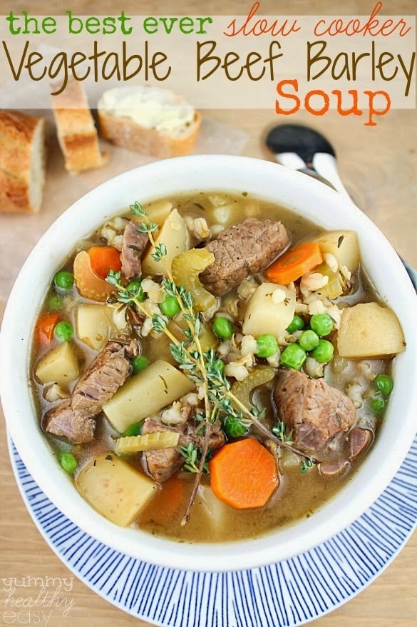 Vegetable Beef Barley Soup