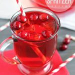 Cranberry Spritzer - perfect easy drink for the holidays!