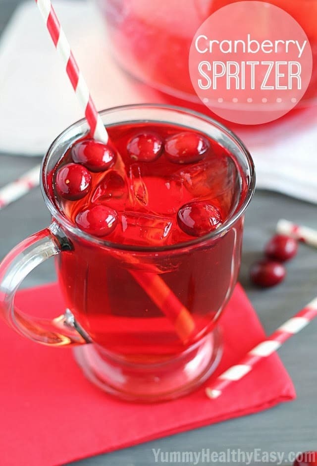 Cranberry Spritzer Drink Cranberry Spritzer Drink