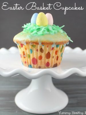 Easter Basket Cupcakes