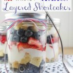 Red, White & Blueberry Layered Shortcakes