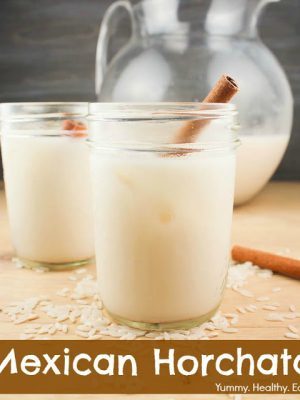 A delicious and easy recipe to make Mexican horchata at home! It’s a rice and cinnamon drink that’s just about the best-tasting creamy drink ever!