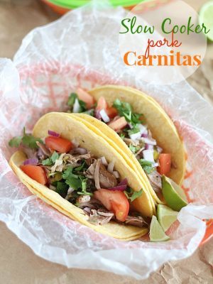 Slow Cooker Pork Carnitas