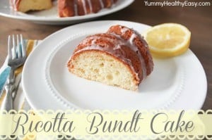 Glazed Ricotta Bundt Cake Ricotta Bundt Cake