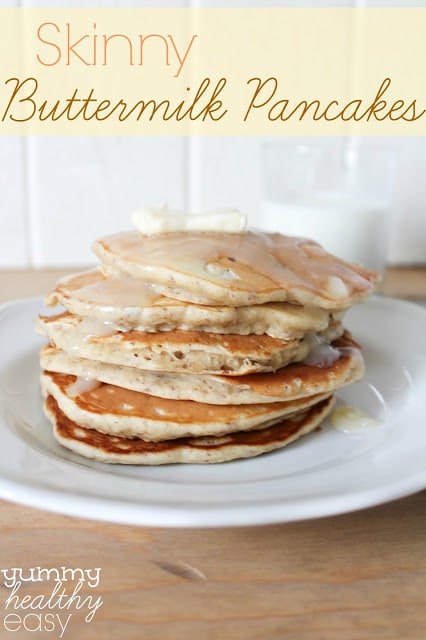 Skinny Buttermilk Pancakes Skinny Buttermilk Pancakes