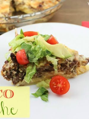 Easy Taco Quiche