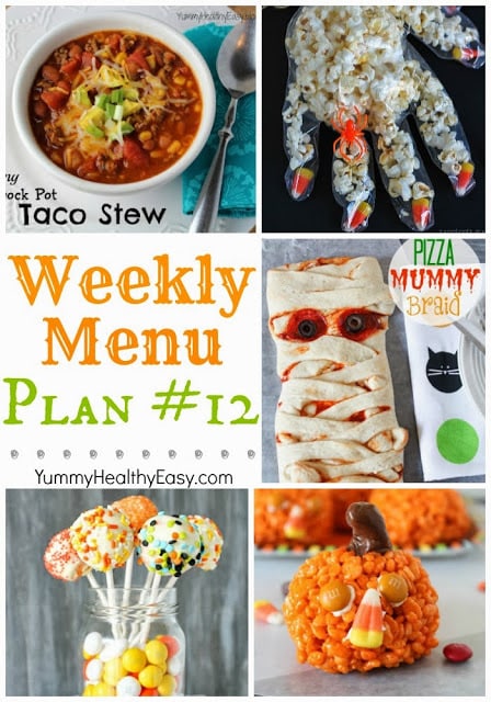 Easy Weekly Menu Plan