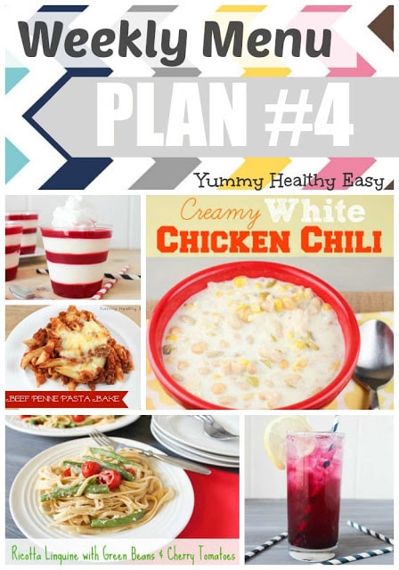 Weekly Menu Plan #4