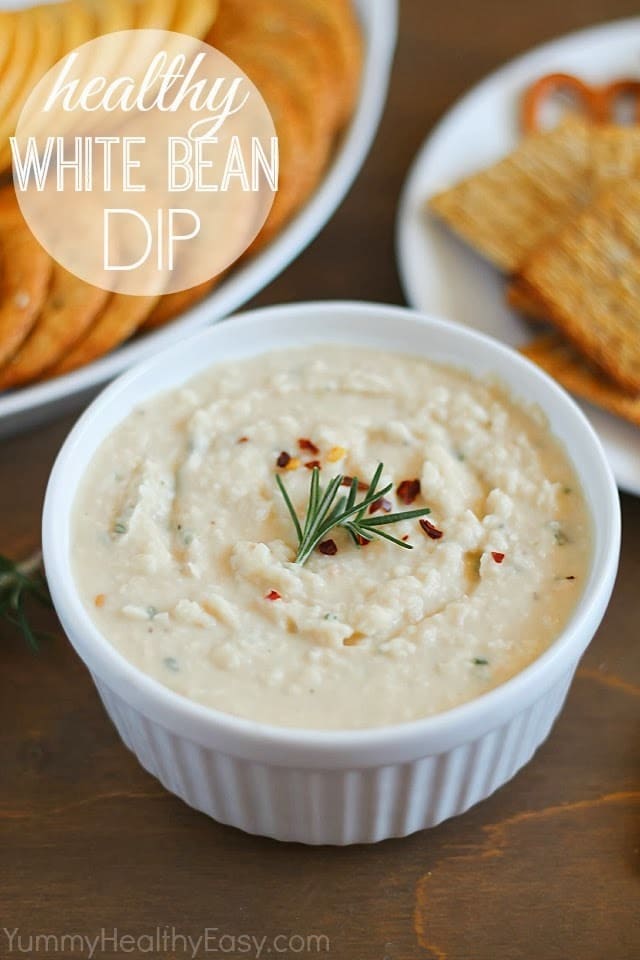 Easy and Healthy White Bean Dip Easy and Healthy White Bean Dip
