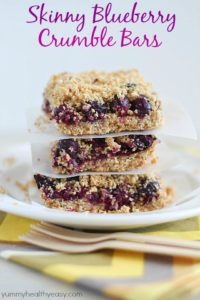 Skinny Blueberry Crumble Bars Skinny Blueberry Crumble Bars