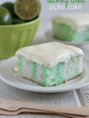 Skinny Lime Poke Cake