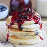 Blueberry Sour Cream Pancakes