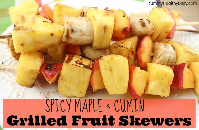 Grilled Fruit Skewers - classyclutter.net Grilled Fruit Skewers - classyclutter.net