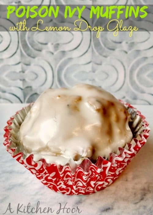 Poison Ivy Muffins by akitchenhoor.blogspot.com Poison Ivy Muffins by akitchenhoor.blogspot.com