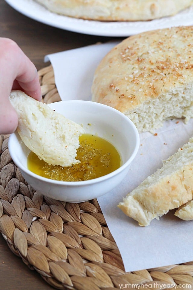 This Peasant Bread is a simple to make, no-knead recipe for the BEST bread ever!
