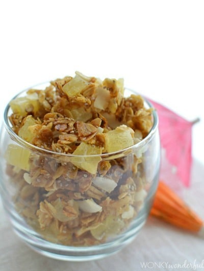 Pina Colada Granola by Wonky Wonderful Pina Colada Granola by Wonky Wonderful