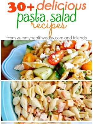 30+ Delicious Pasta Salad Recipes - perfect side dish for summertime!