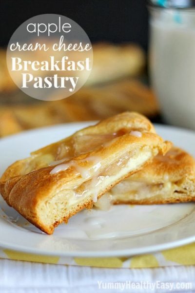 Apple Cream Cheese Breakfast Pastry Ring