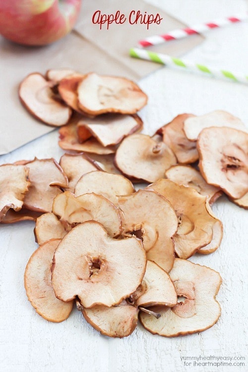 Apple Chips from Yummy Healthy Easy for I Heart Nap Time