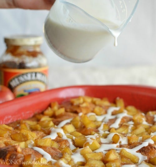 Apple Fritter Bake from Wonky Wonderful