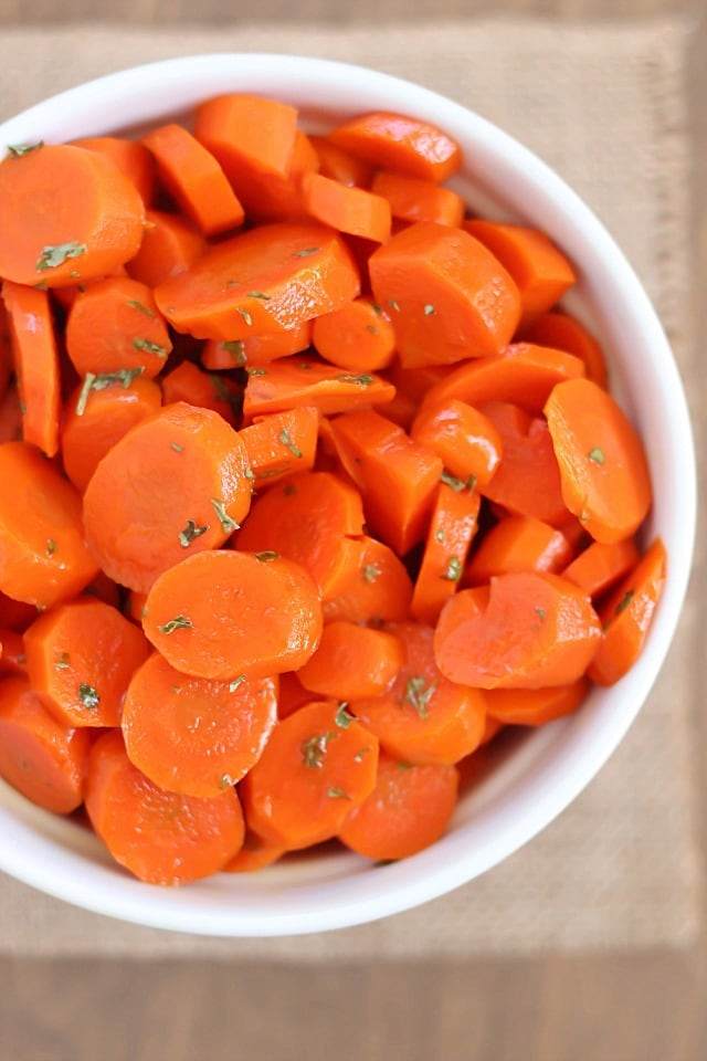 Need an easy side dish? You will love these glazed carrots! Just a few ingredients to a fabulous side dish that will wow!