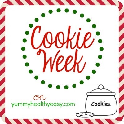 Cookie Week on YummyHealthyEasy.com!!