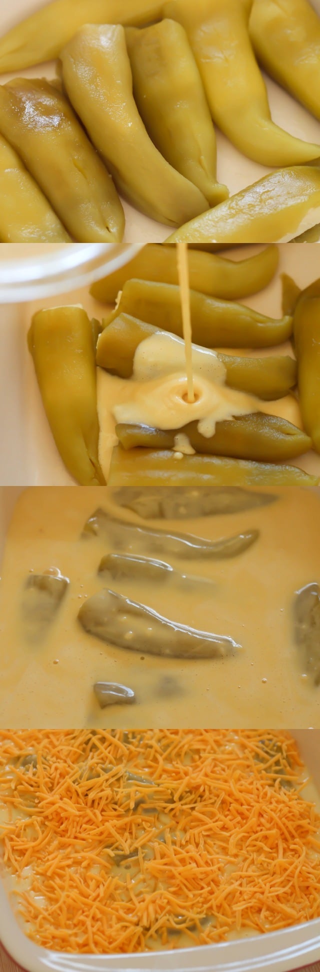 If you like chile rellenos, you will LOVE this Chile Relleno Casserole! It's quick, easy and tastes just like the chile relleno dish at your favorite Mexican food restaurant! Plus, it's inexpensive and feeds a big family!