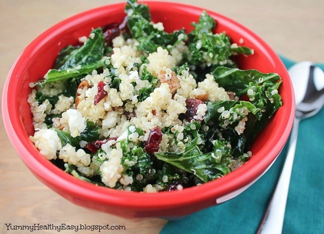 Delicious Kale & Quinoa Salad