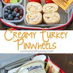 Ready for back-to-school? Pack some easy Creamy Turkey Pinwheels in your kids' lunchboxes this year! Tillamook #DairyDoneRight Ad