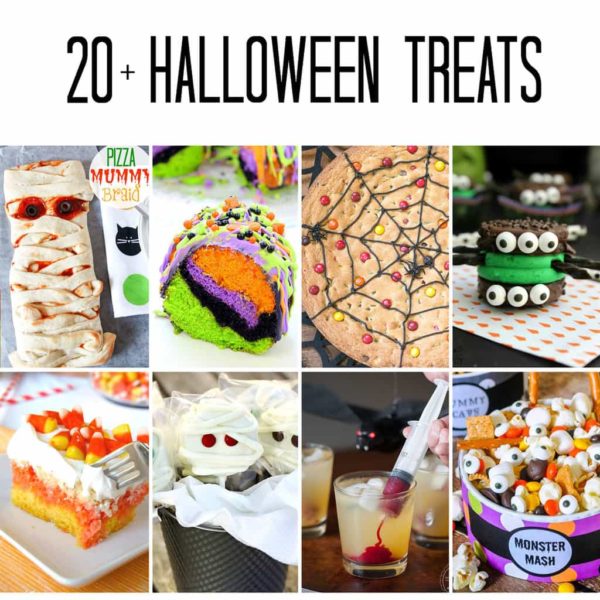 20+ Halloween Treats! Get ready for Halloween by making some yummy, fun treats in this roundup!
