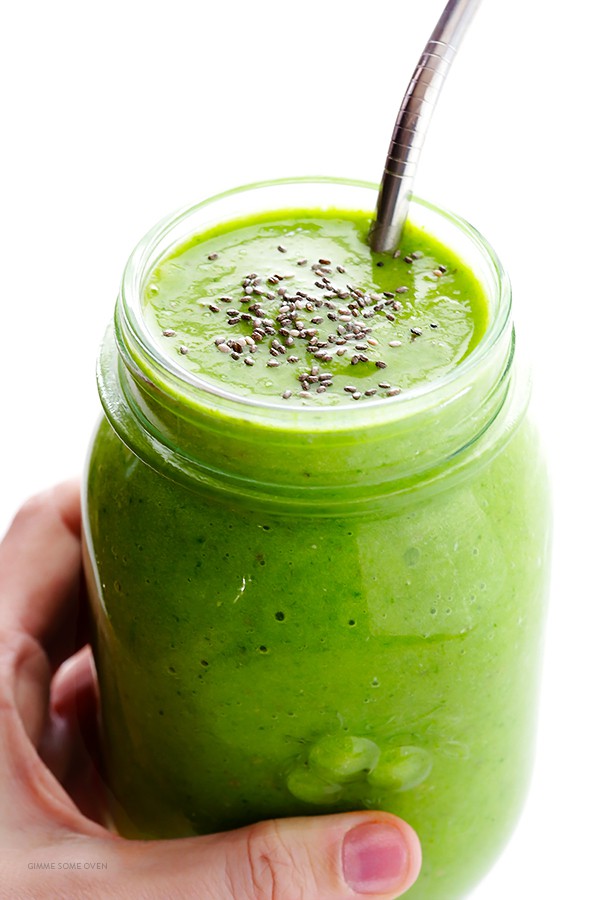 Post Workout Green Smoothie by Gimme Some Oven