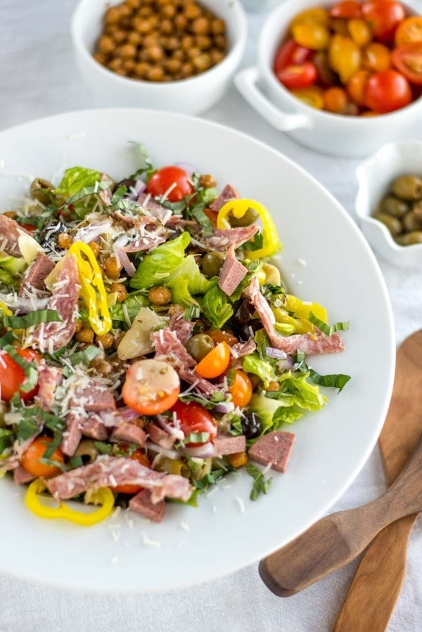 30 Minute Italian Chopped Salad by Simple Roots