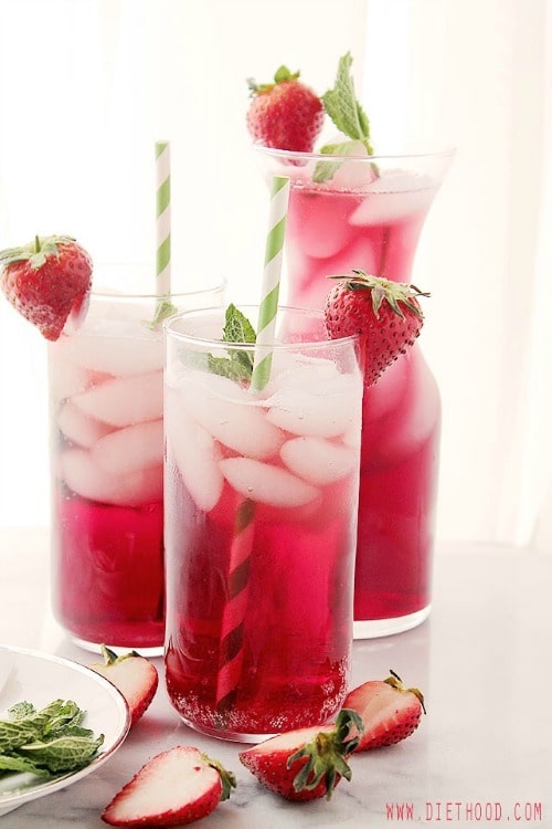 Enjoy sipping on these refreshing and fruity summertime drinks!! The tastiest way to cool down!