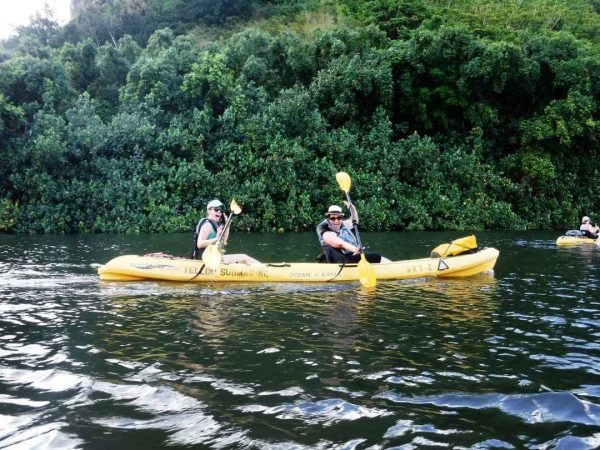 Rainbow Kayak Tours down the Wailua River to Secret Falls (The Ultimate Kauai Travel Guide - What to do in Kauai) AD