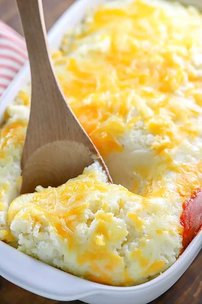 This incredible Easy Shepherd's Pie Recipe only has FIVE ingredients!! It's my boys' favorite dinner!